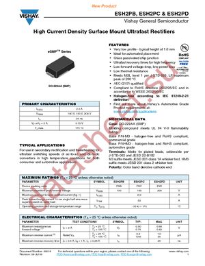 ESH2PC-E3/84A datasheet  